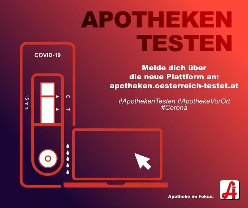 Antigen Schnelltest in der Einhorn Apotheke