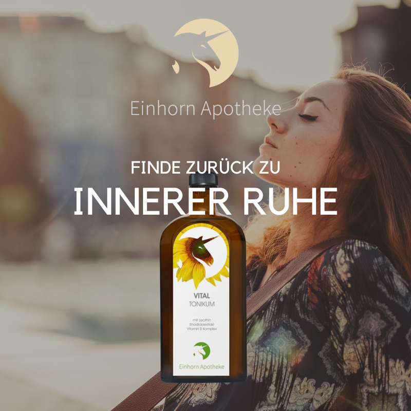 Finde zurück zu innerer Ruhe mit unserem Vital Tonikum 🧘🏼‍♀️