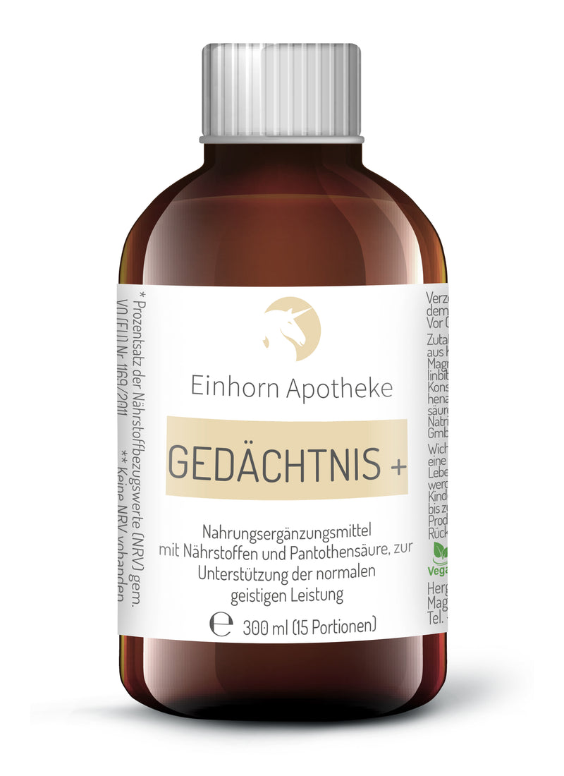 GEDÄCHTNIS SAFT EINHORN